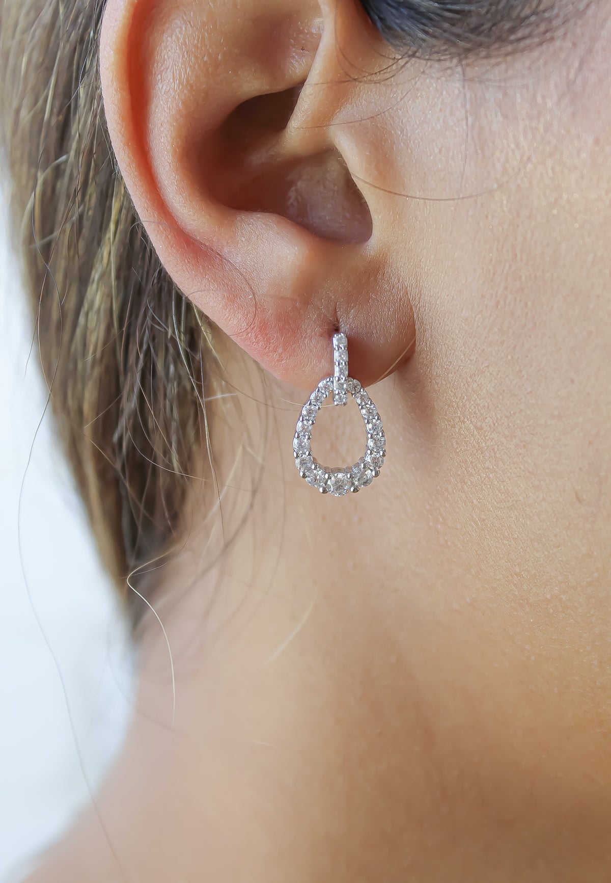 verona earrings Bombay Sunset