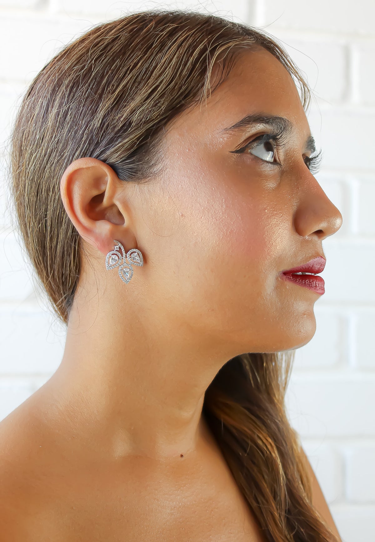 positano earrings Bombay Sunset