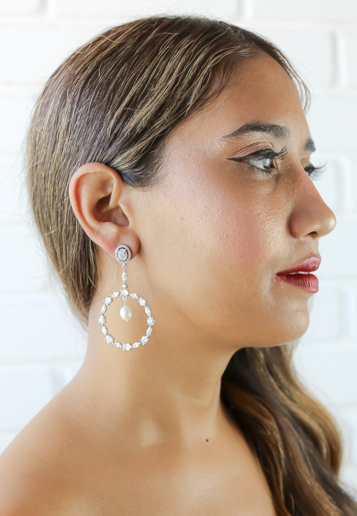 Venice earrings bombay sunset