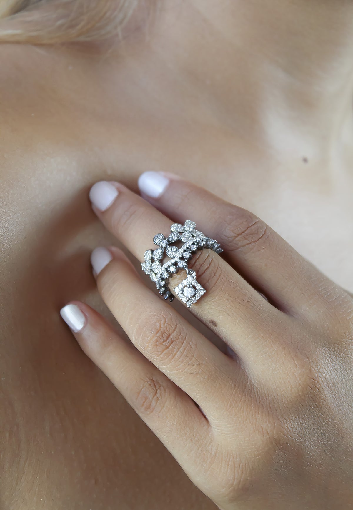 Anillo de belly dance bombay be sunset