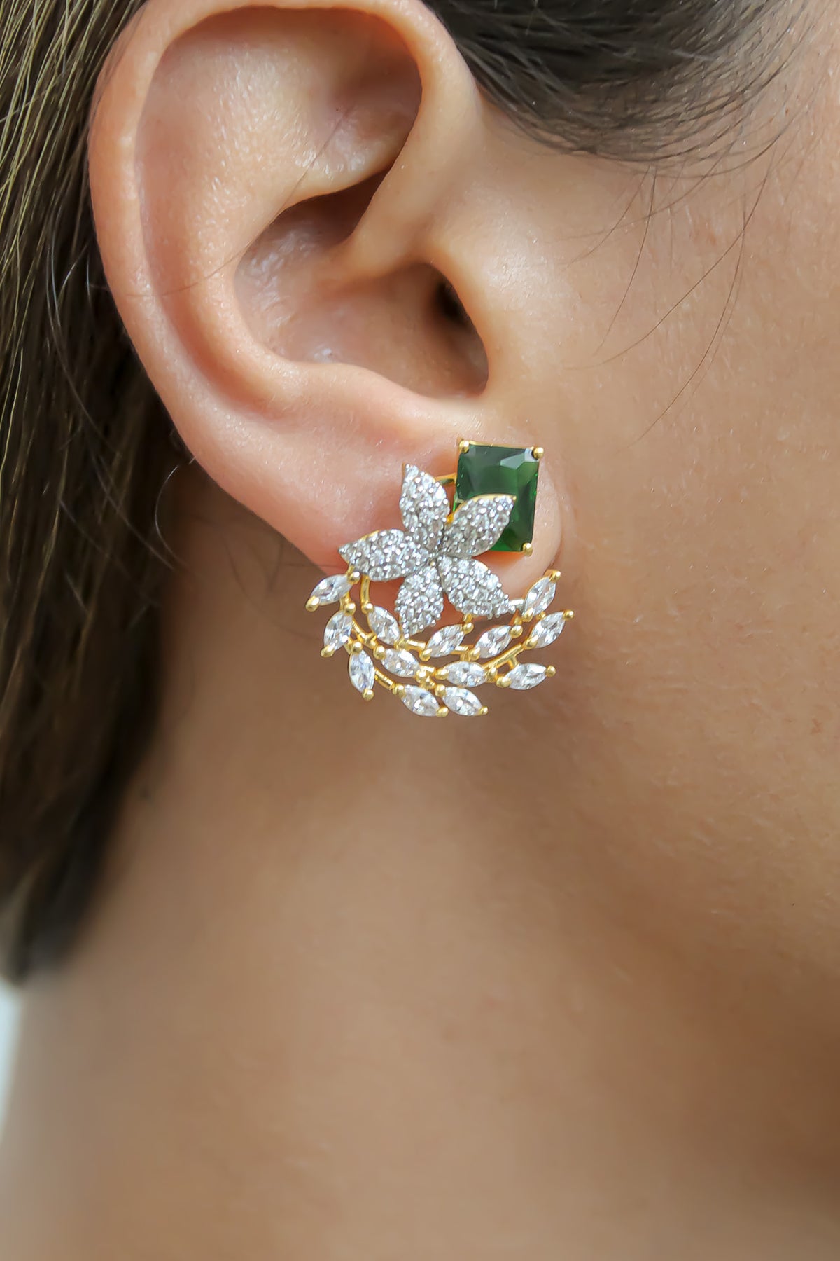 Summer star stud earrings bombay sunset