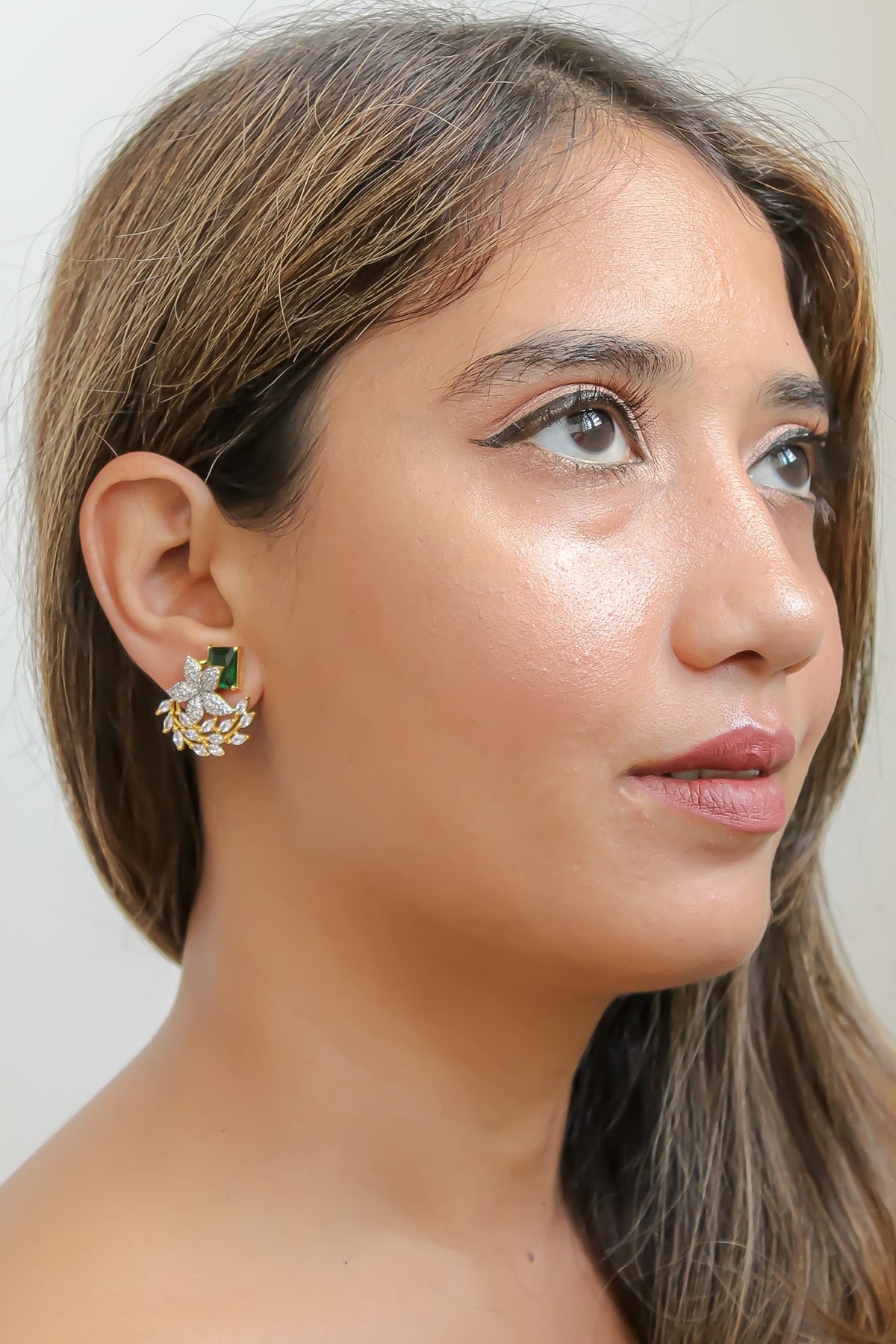 Summer star stud earrings bombay sunset