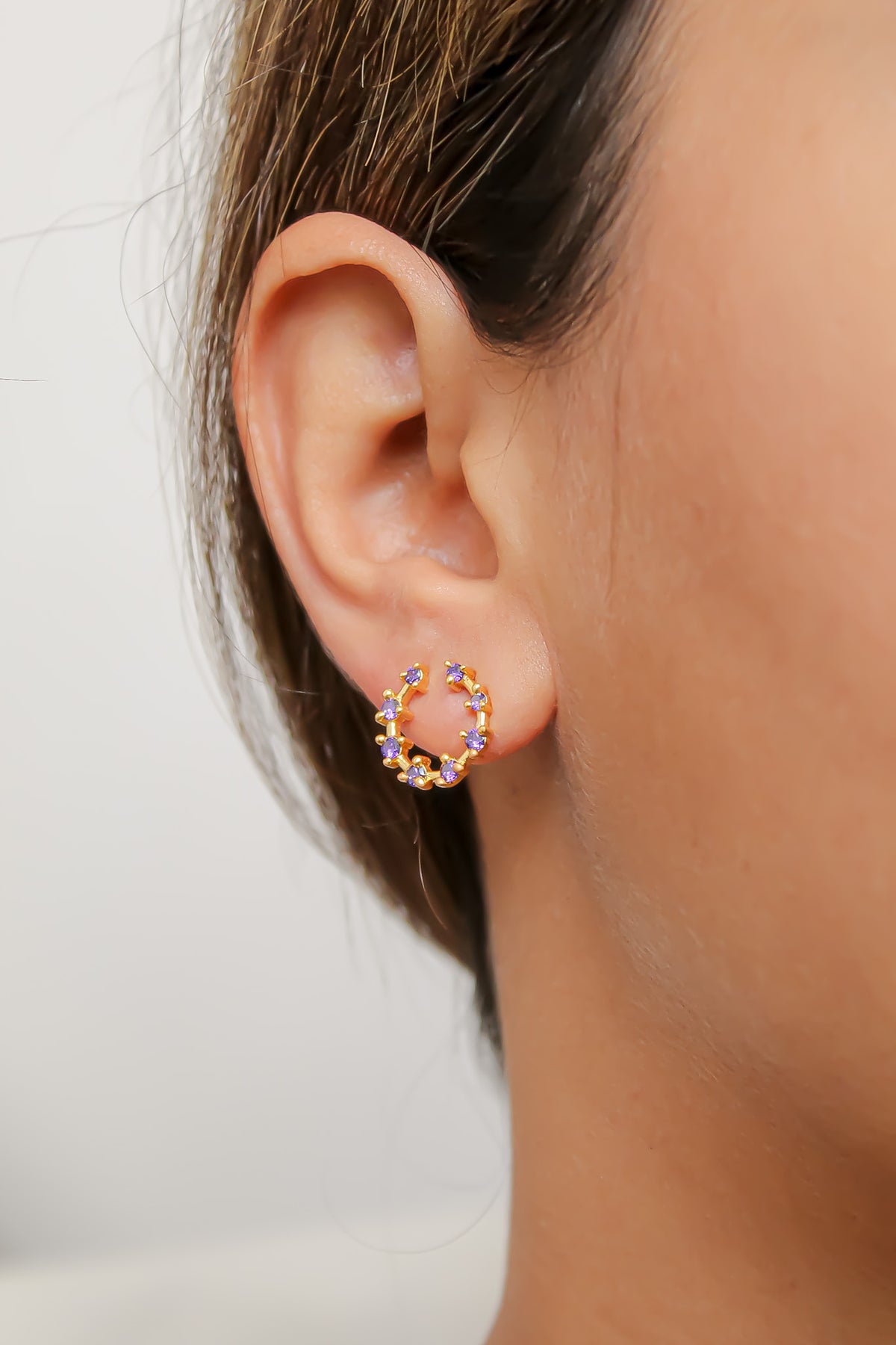 cruise viper earrings Bombay Sunset