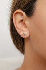 Bild in den Galerie-Viewer laden, golden wings earrings Bombay Sunset
