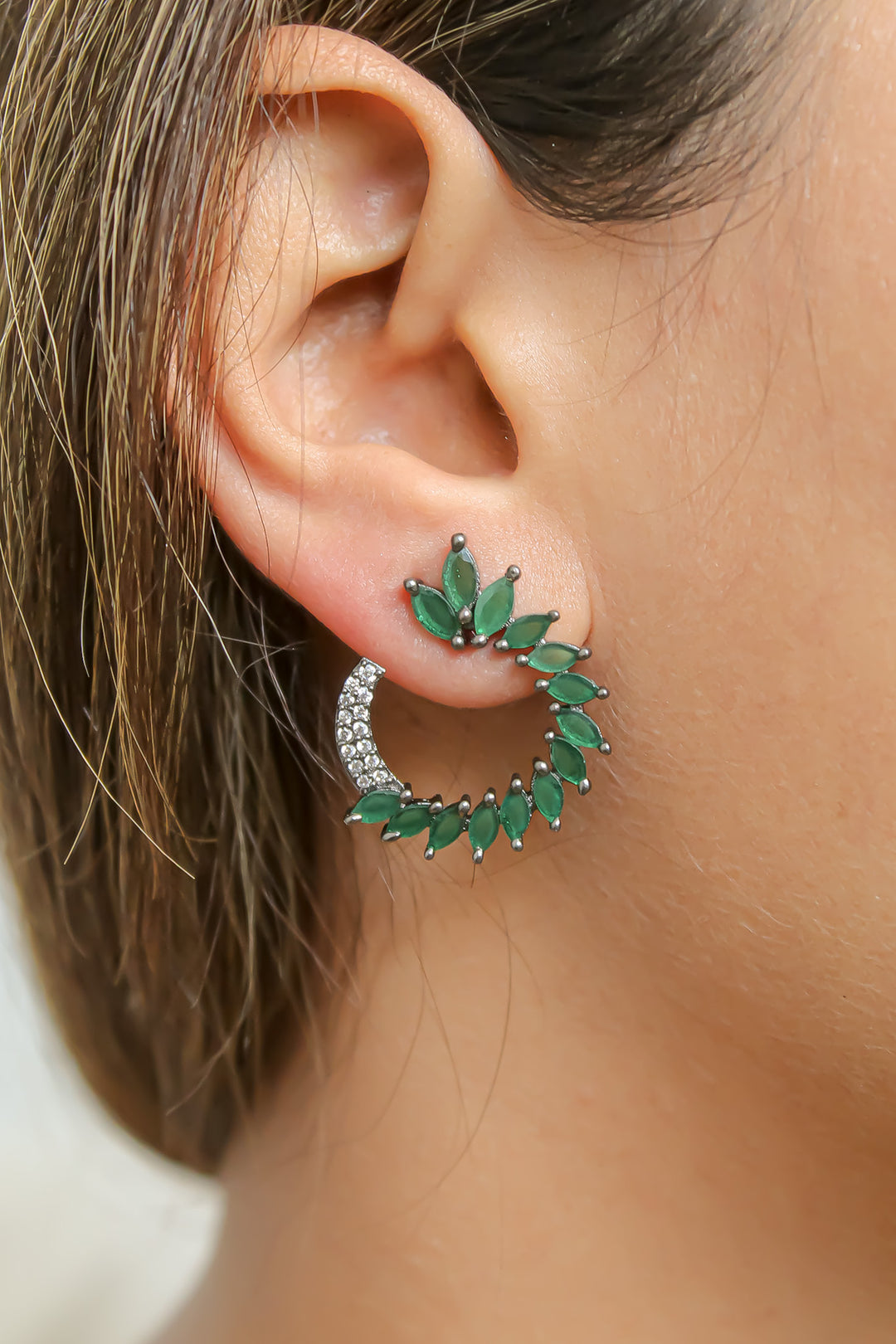 viper earrings Bombay Sunset