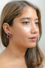 Bild in den Galerie-Viewer laden, viper earrings Bombay Sunset
