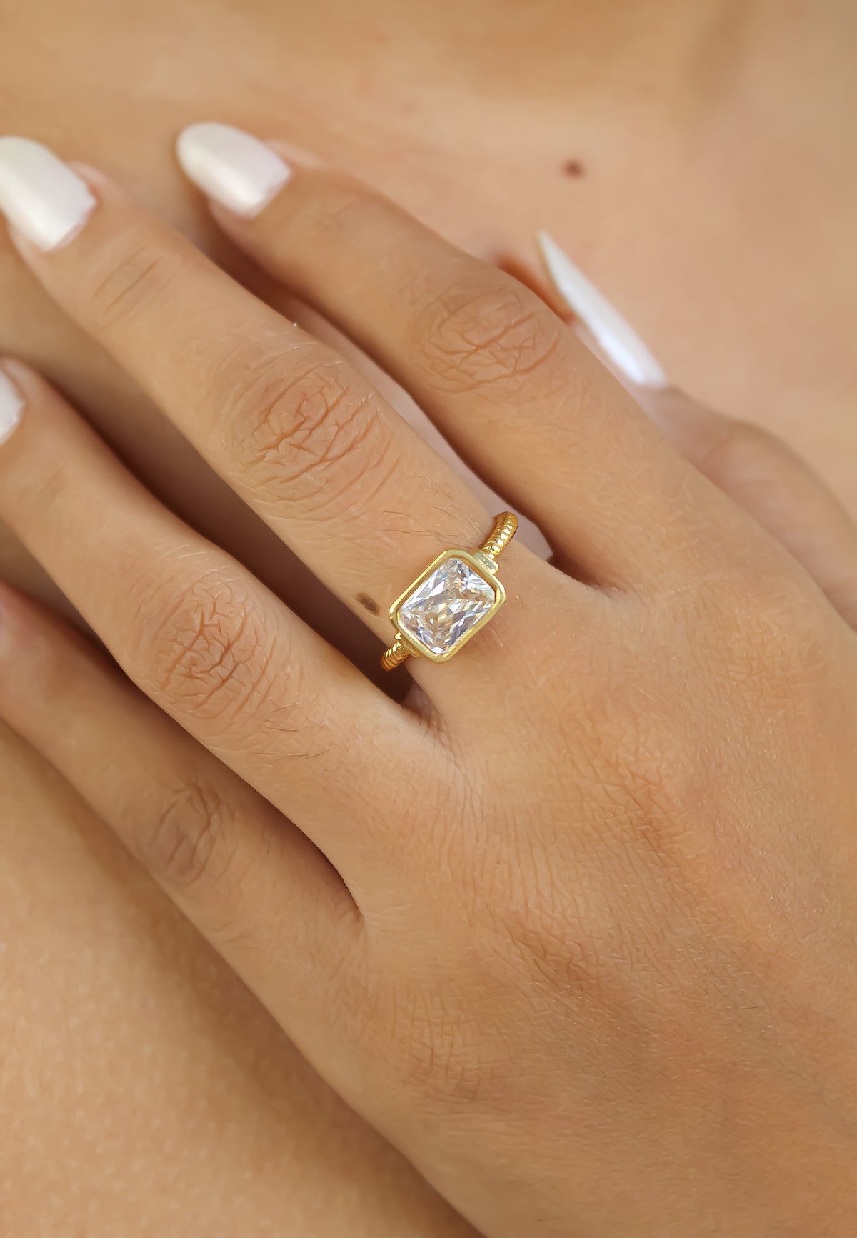 Lido twisted ring bombay sunset