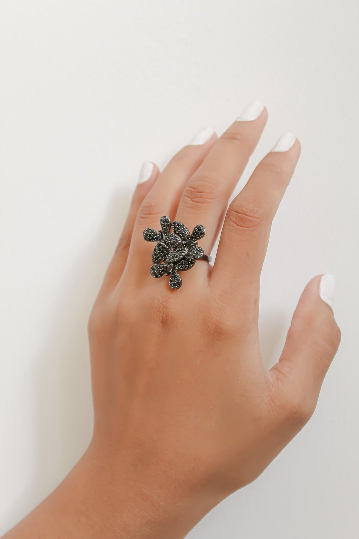African butterfly ring bombay sunset