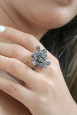 Cargar imagen en el visor de la galería, anillo de mariposa africana Bombay Be Sunset

