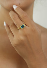Load image into Gallery viewer, lido twisted ring Bombay Sunset
