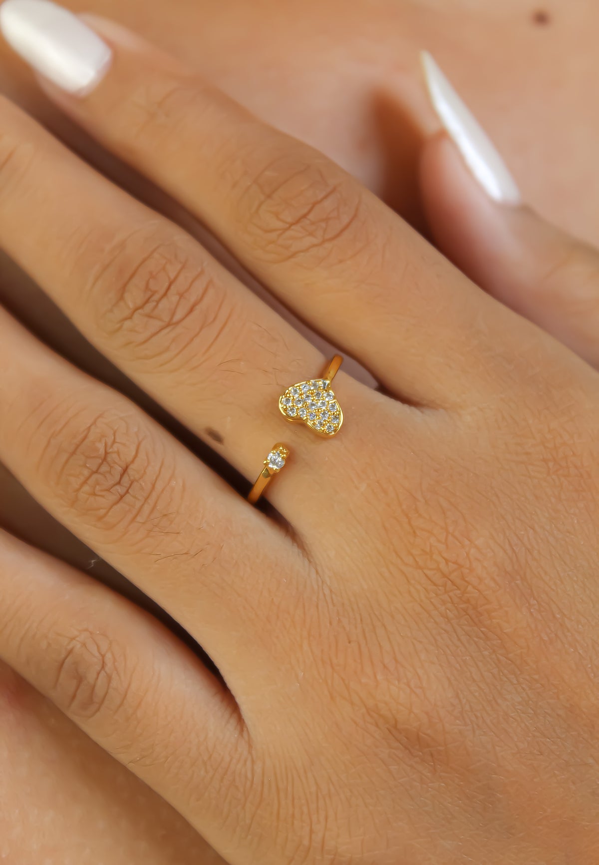Terni heart ring bombay sunset