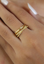Load image into Gallery viewer, Lucca Ring Bombay Sunset
