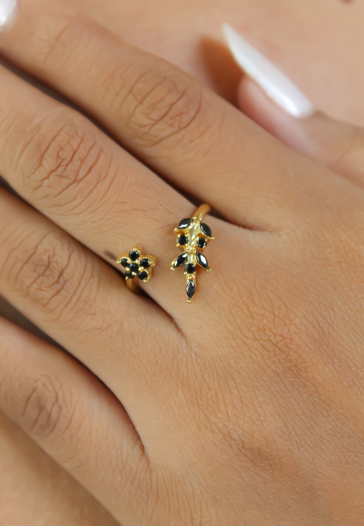 Fleur de larino ring bombay sunset