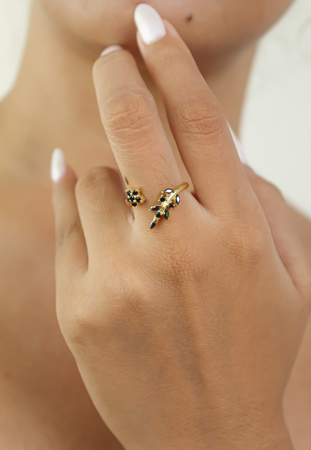 Fleur de larino ring bombay sunset