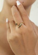 Cargar imagen en el visor de la galería, fleur de larino anillo Bombay Be Sunset
