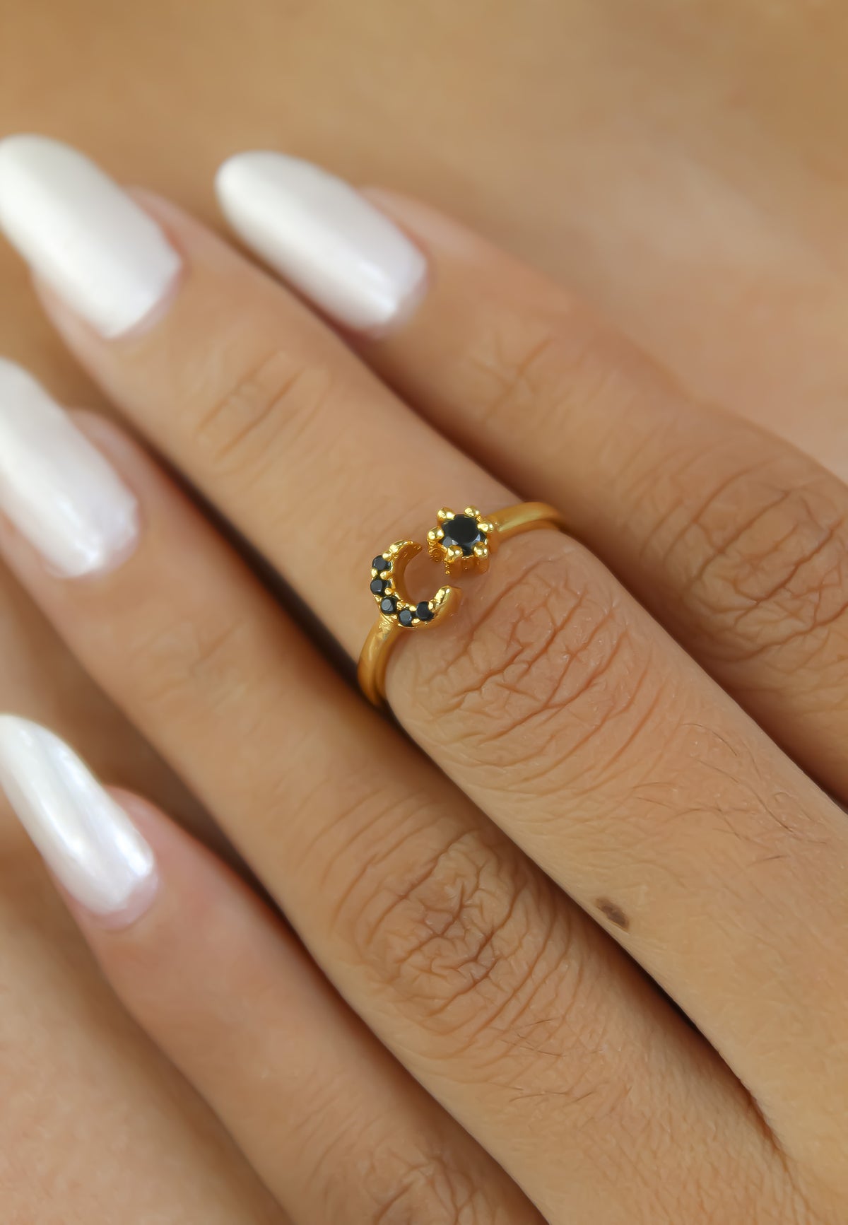Prato cresent ring bombay sunset