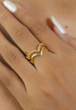 Load image into Gallery viewer, Wave de Bolsena Ring Bombay Sunset
