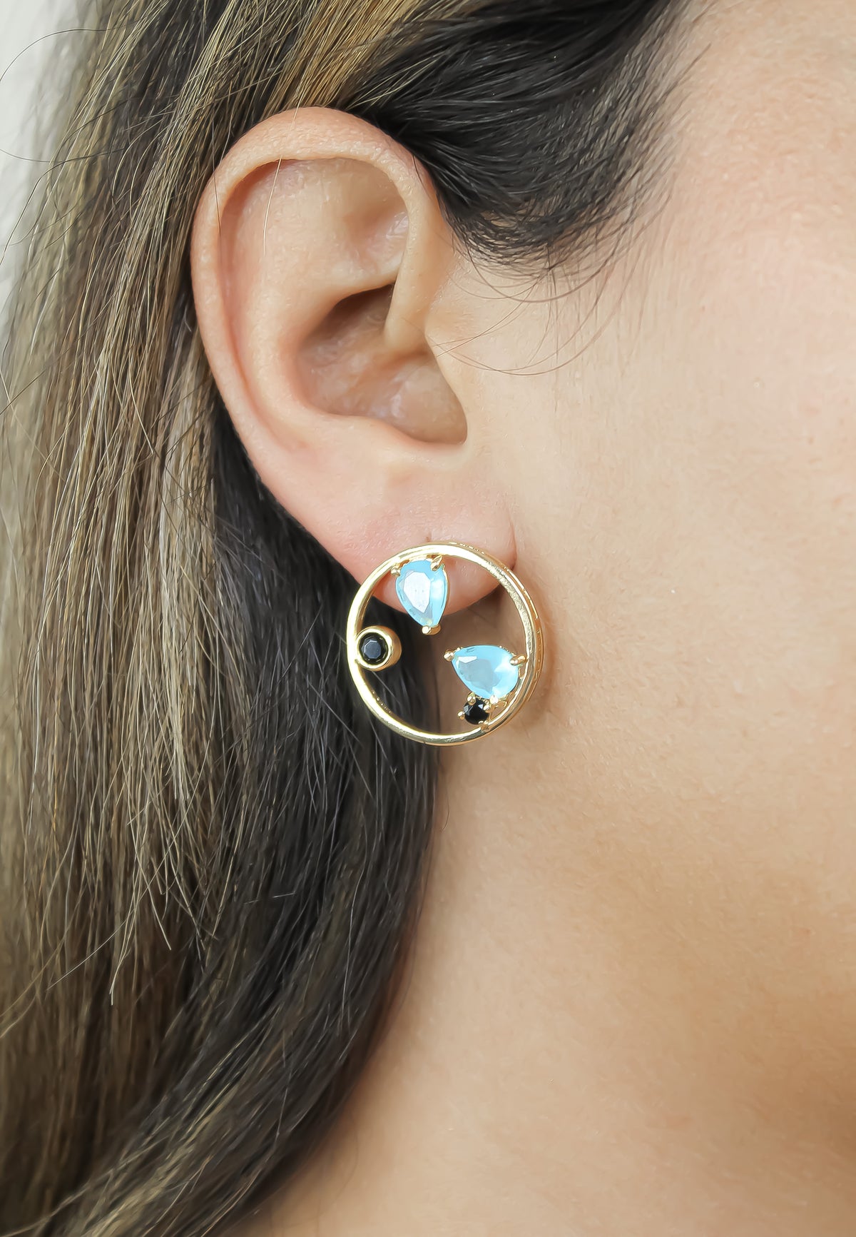 Genoa earrings bombay sunset