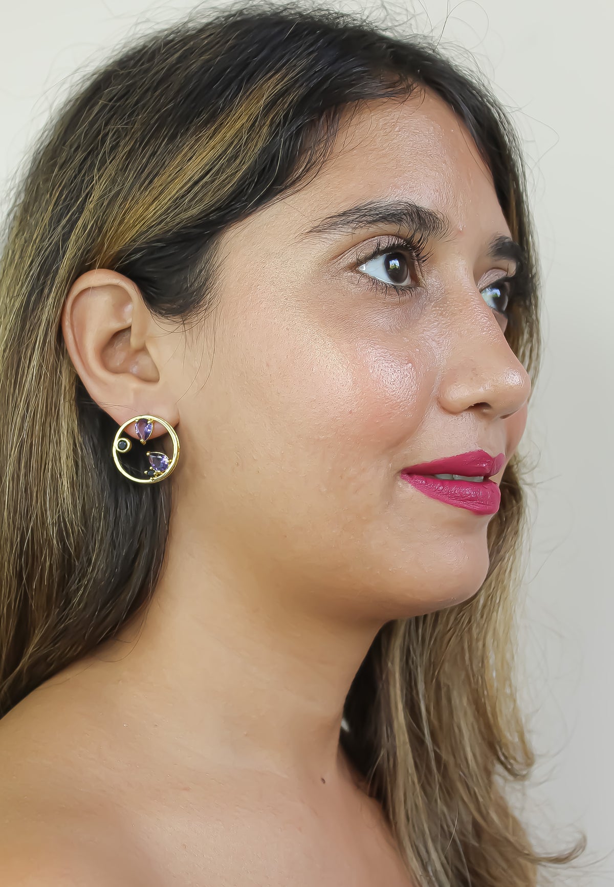 Genoa earrings bombay sunset