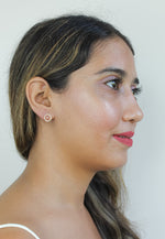 Load image into Gallery viewer, hoop earrings Bombay Sunset
