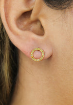 Load image into Gallery viewer, hoop earrings Bombay Sunset
