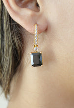 Load image into Gallery viewer, golden benares earrings Bombay Sunset
