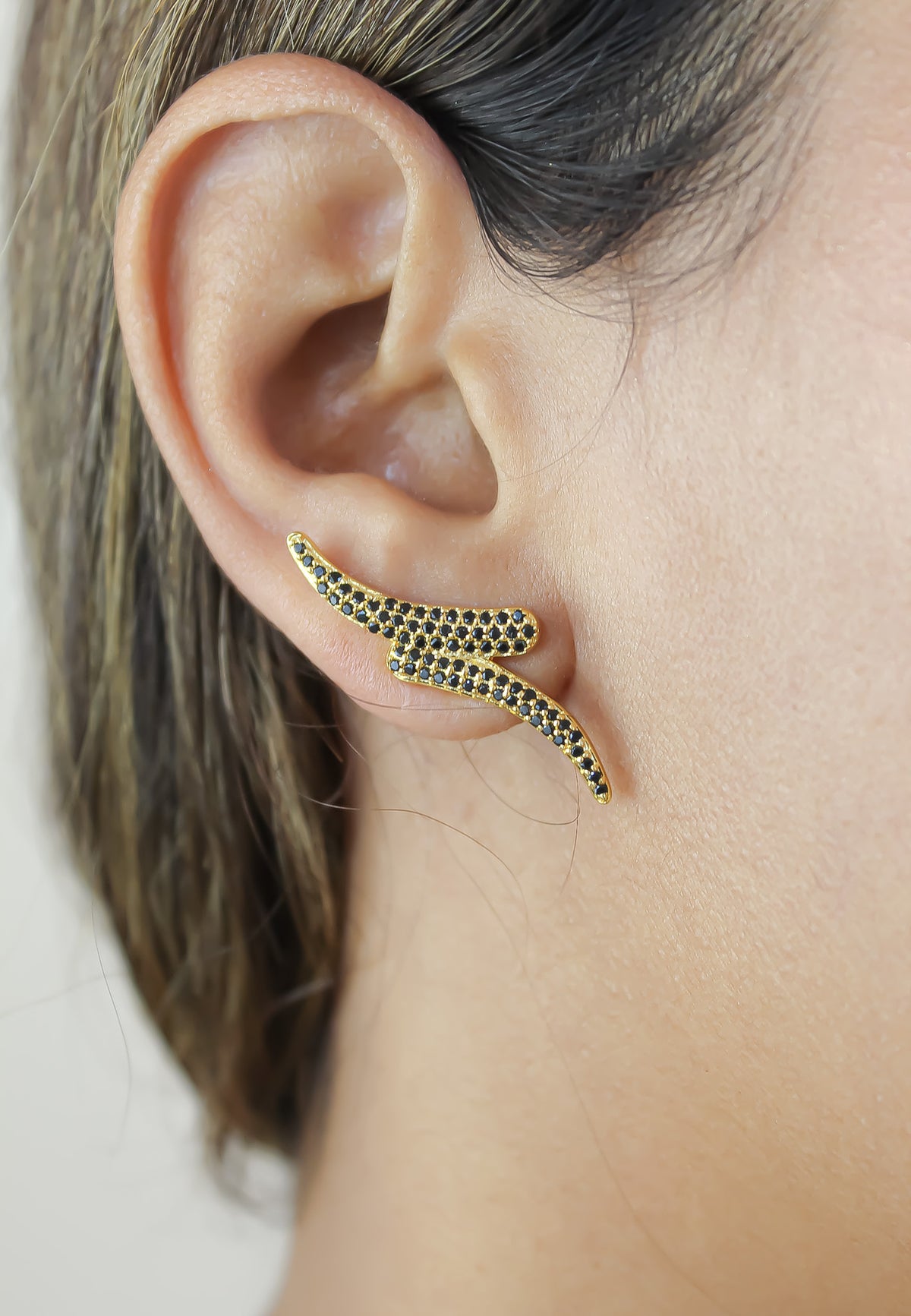 Dubai earrings bombay sunset