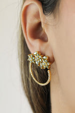 Carregar imagem no visualizador da Galeria, golden salamander earrings Bombay Sunset
