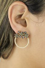 Carregar imagem no visualizador da Galeria, golden salamander earrings Bombay Sunset
