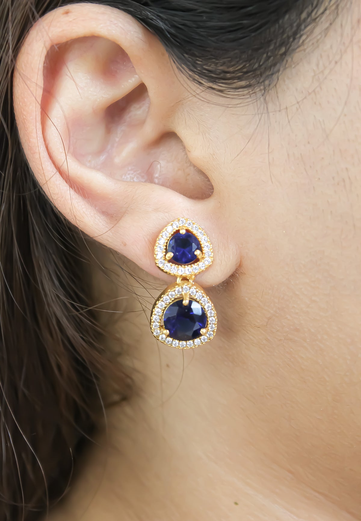 Nikobar stone earrings below 50 boda bodas fiesta invitada bombay sunset