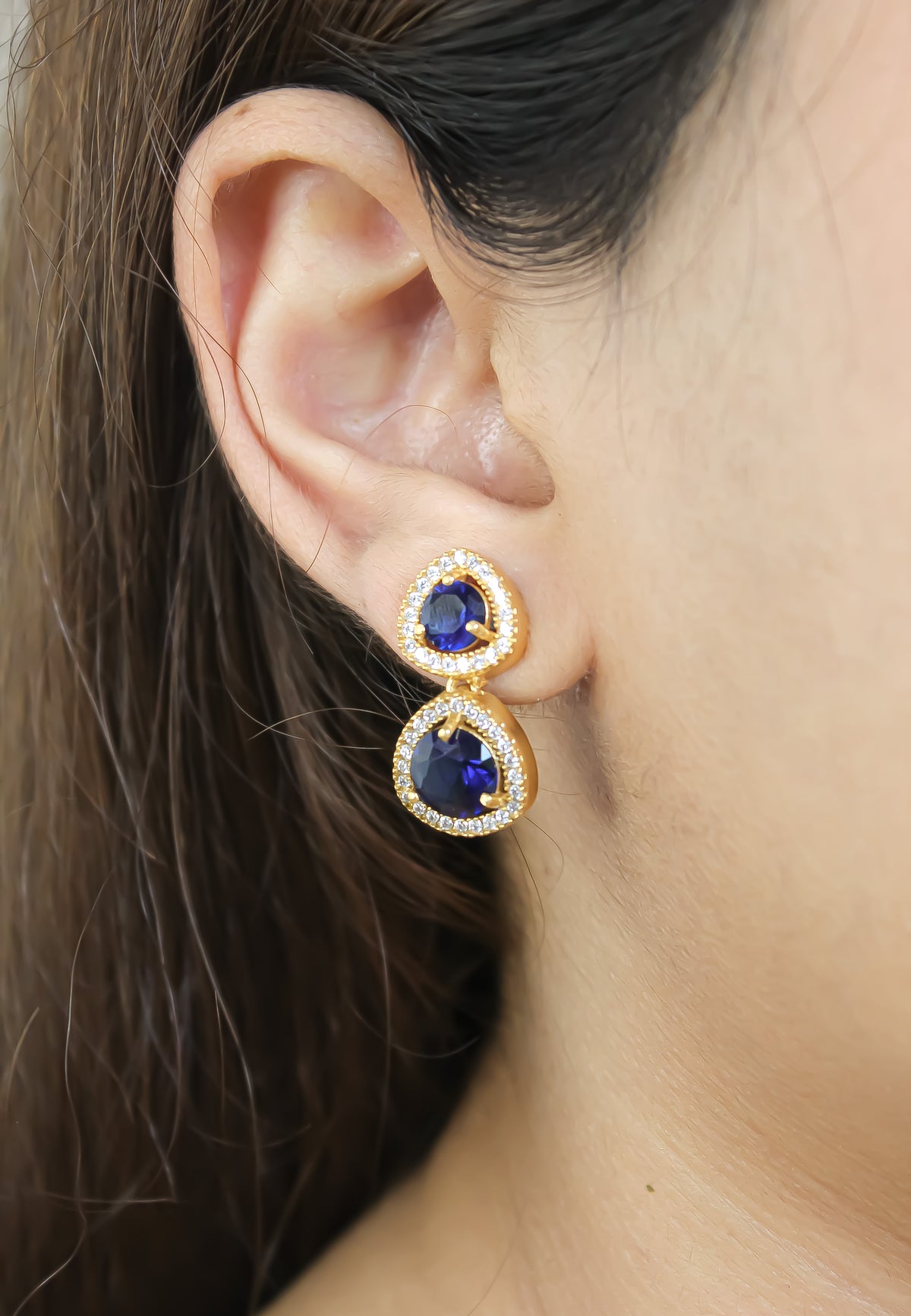 Nikobar stone earrings below 50 boda bodas fiesta invitada bombay sunset