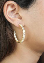 Load image into Gallery viewer, Narni Hoop Earrings Bombay Sunset
