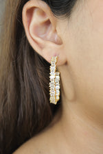Load image into Gallery viewer, narni hoop earrings Bombay Sunset

