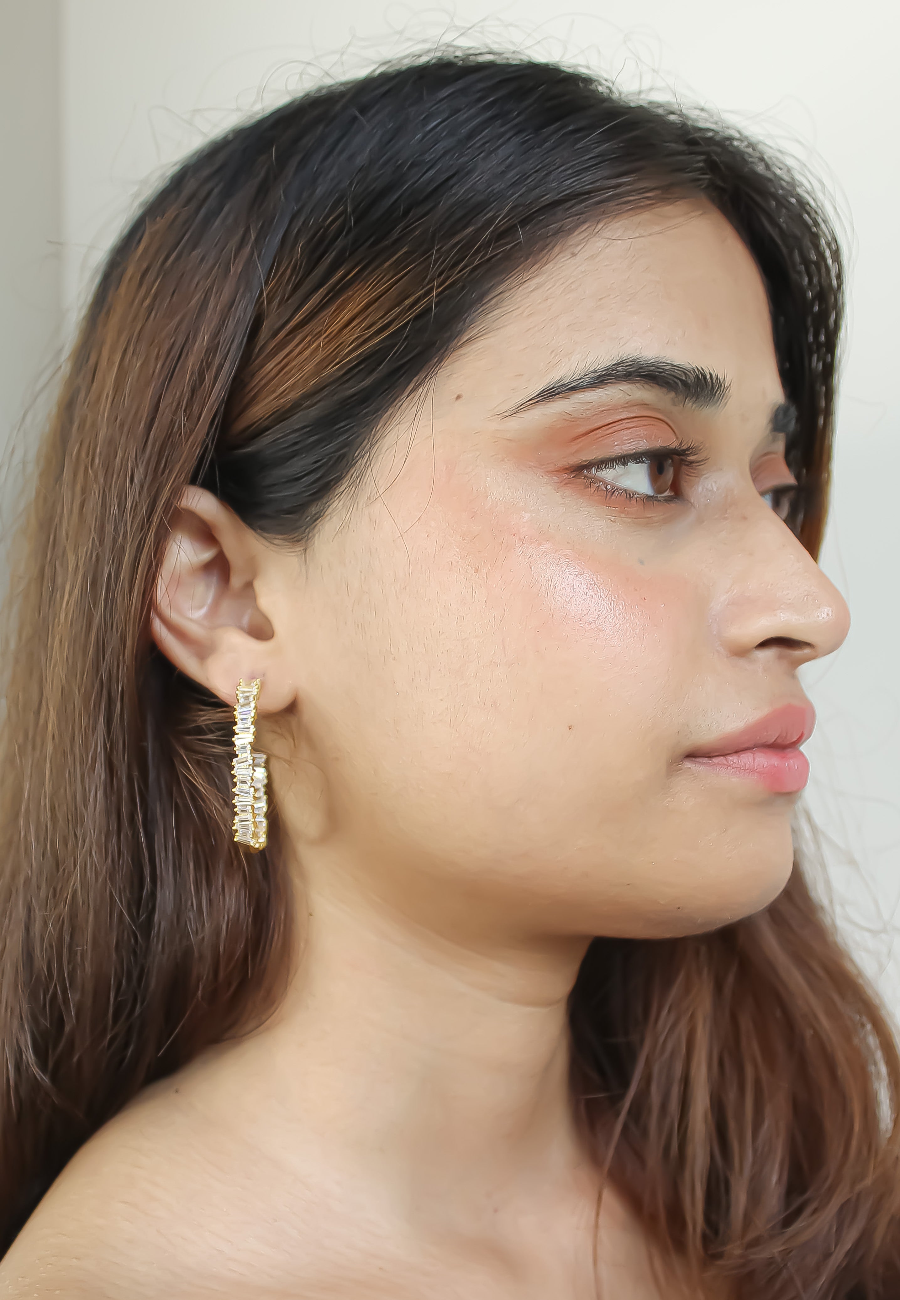 narni hoop earrings Bombay Sunset