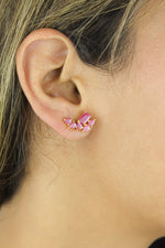 Load image into Gallery viewer, tweet earrings Bombay Sunset

