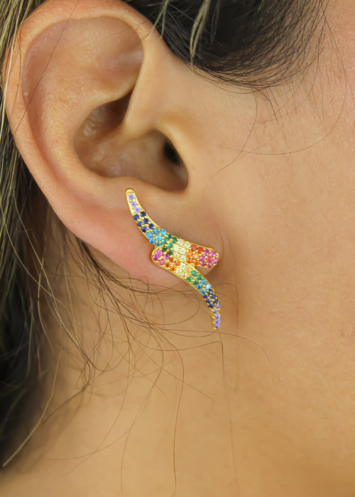 Dubai Earrings Bombay Sunset