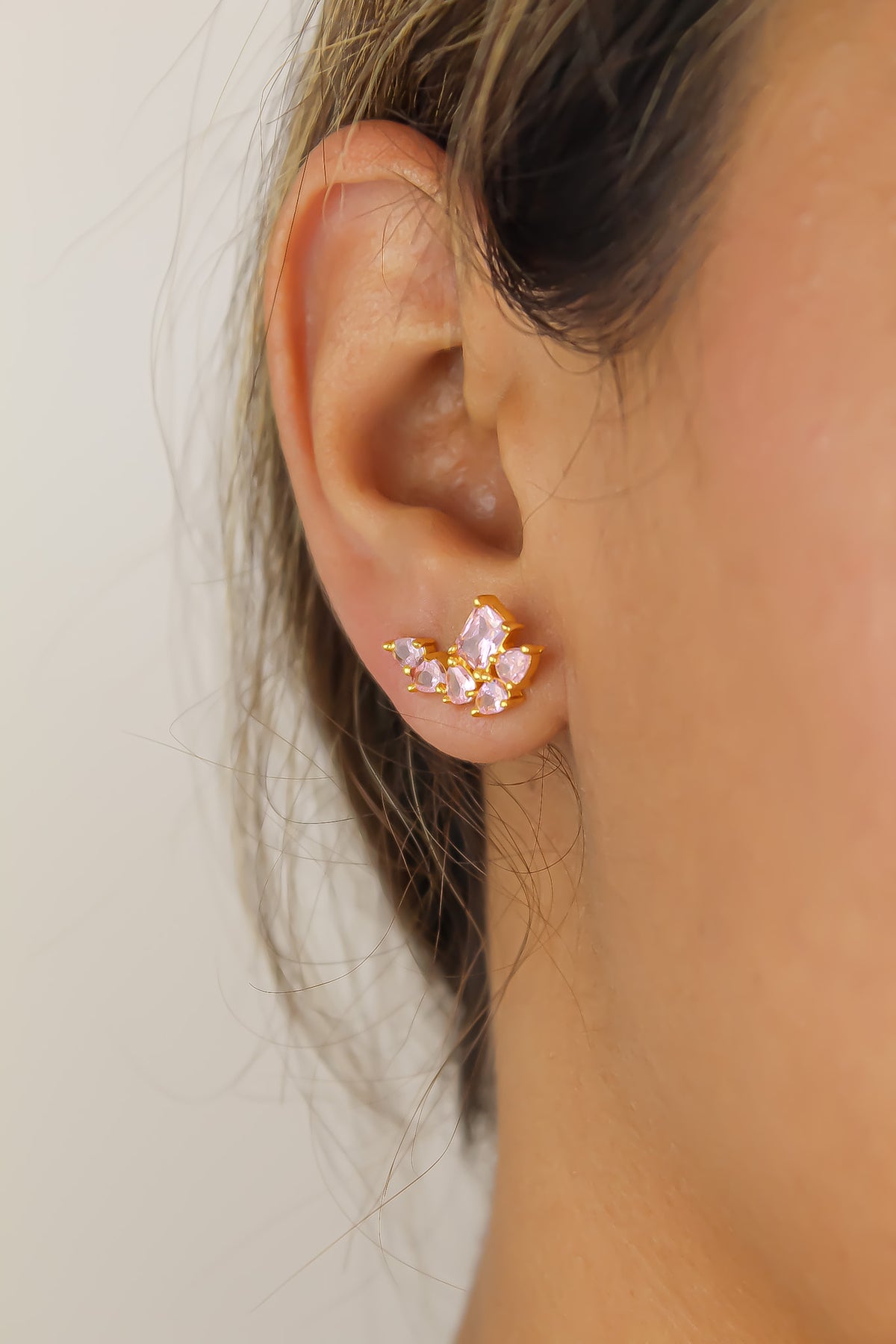 Tweet earrings bombay sunset