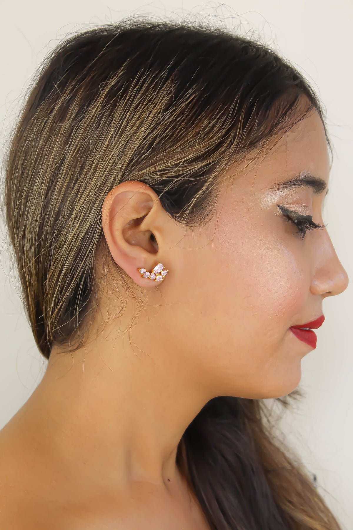Tweet earrings bombay sunset