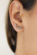 Bild in den Galerie-Viewer laden, gondola earrings Bombay Sunset

