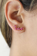 Bild in den Galerie-Viewer laden, gondola earrings Bombay Sunset
