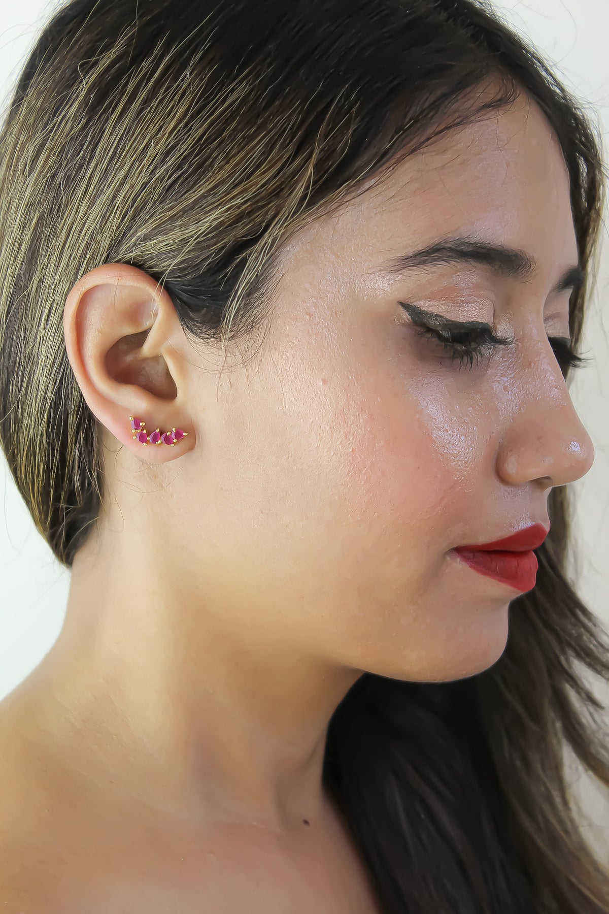 Gondola earrings bombay sunset