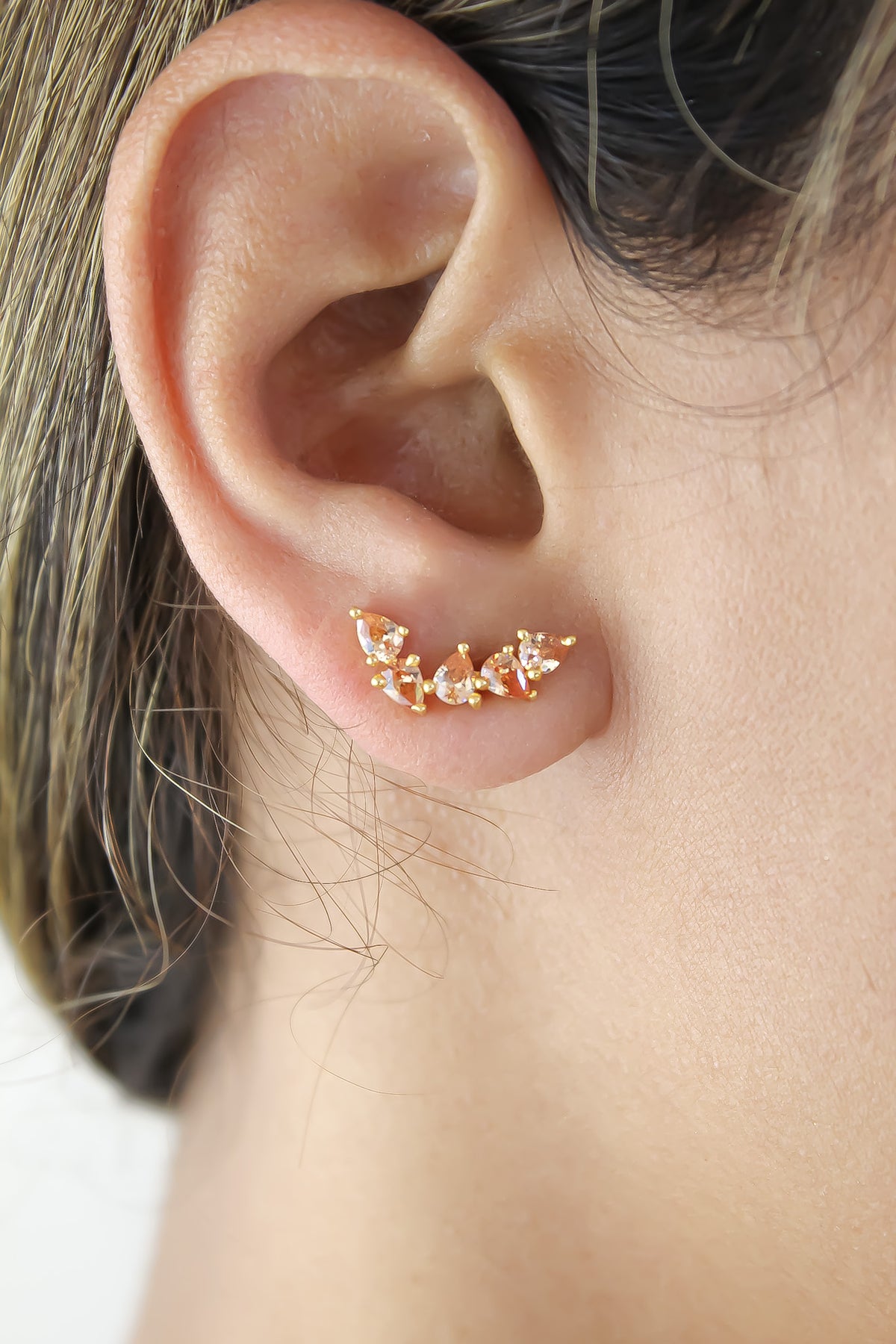 Gondola earrings bombay sunset
