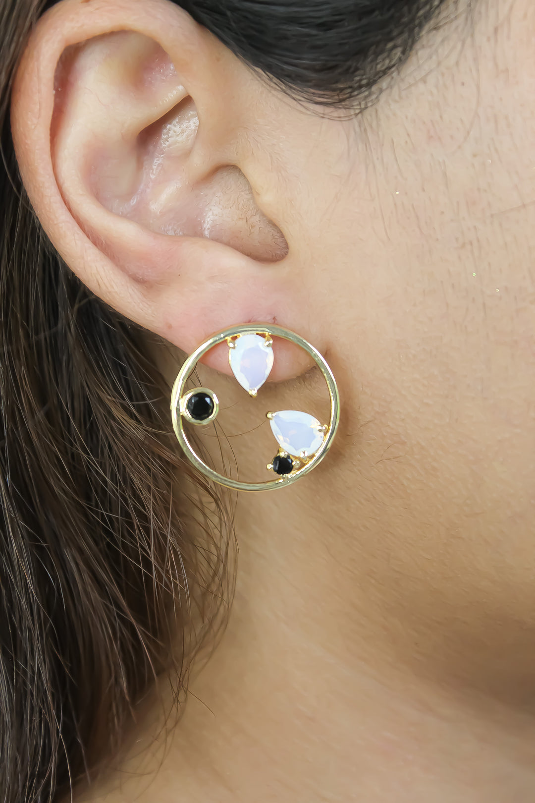 genoa earrings Bombay Sunset