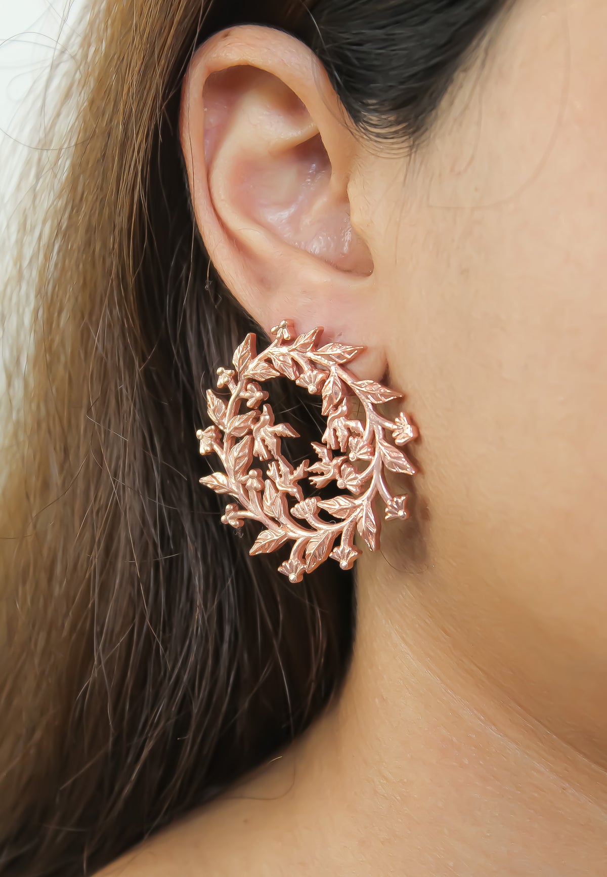 Colibri bird earrings bombay sunset