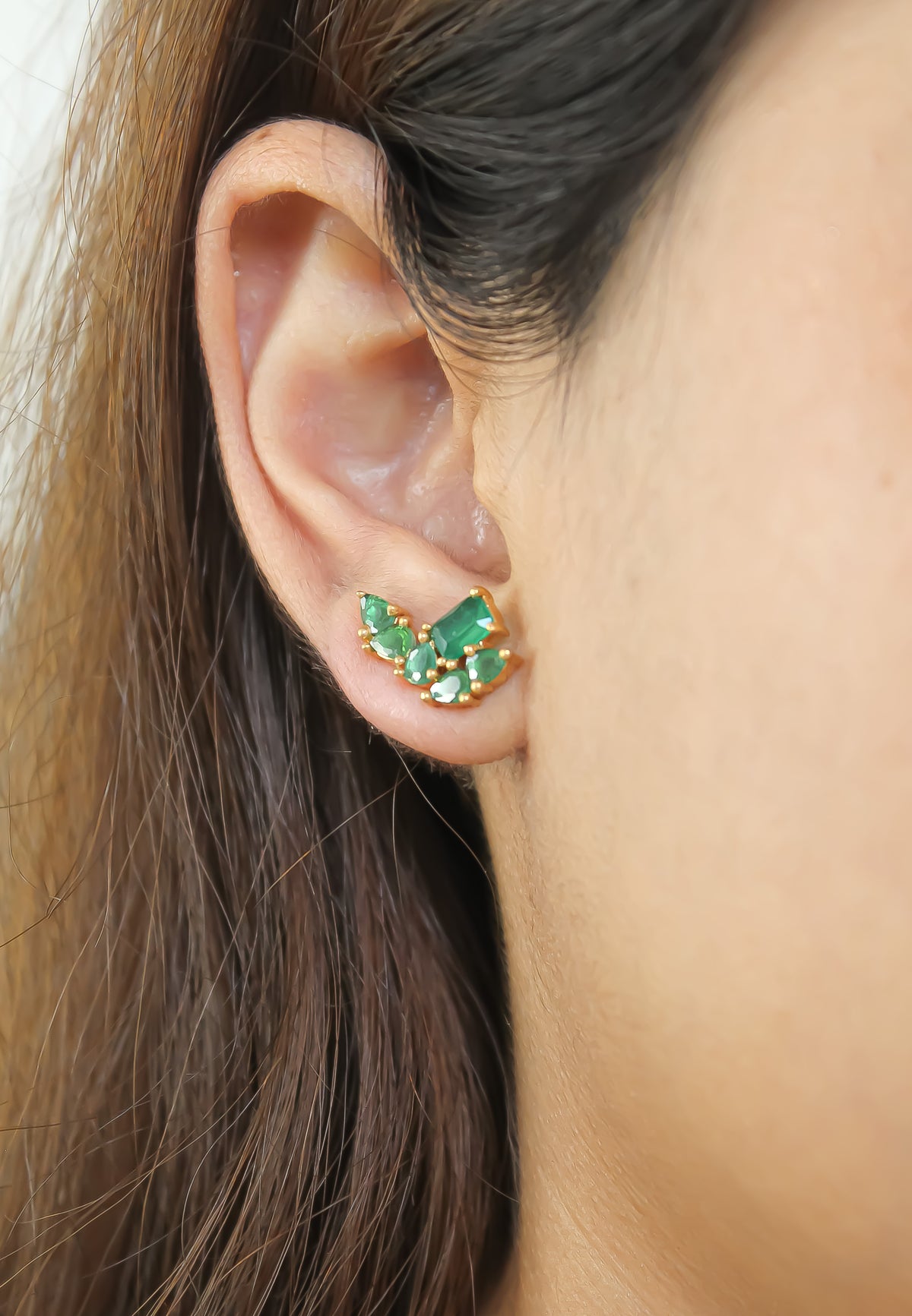 Tweet earrings bombay sunset