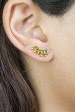 Load image into Gallery viewer, nantes stone earrings Bombay Sunset
