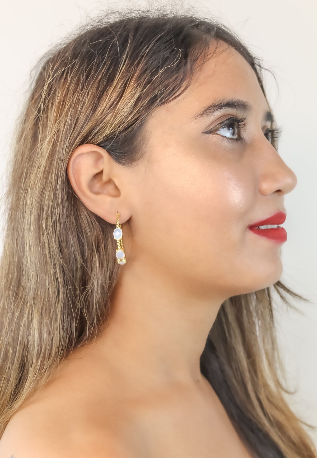 Doha earrings bombay sunset