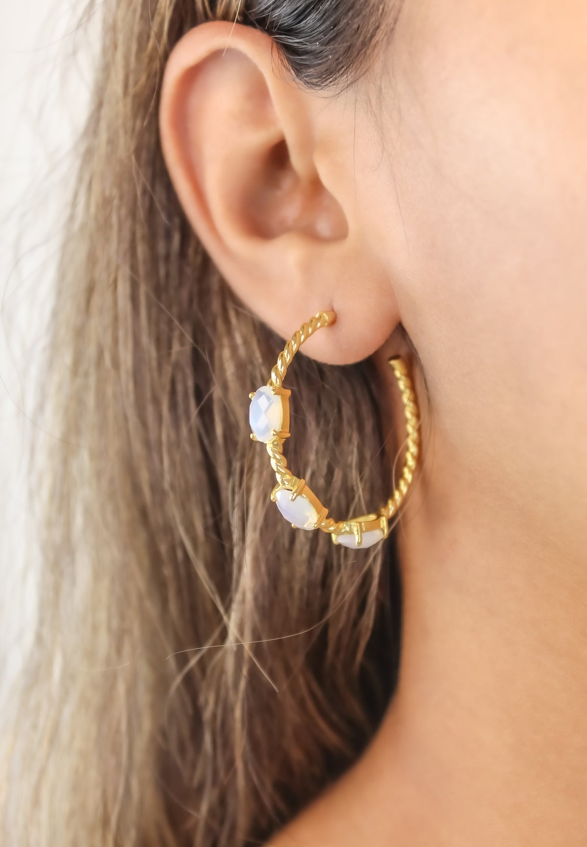 Doha earrings bombay sunset