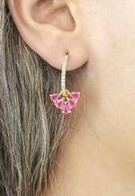 Bild in den Galerie-Viewer laden, bindweed earrings Bombay Sunset
