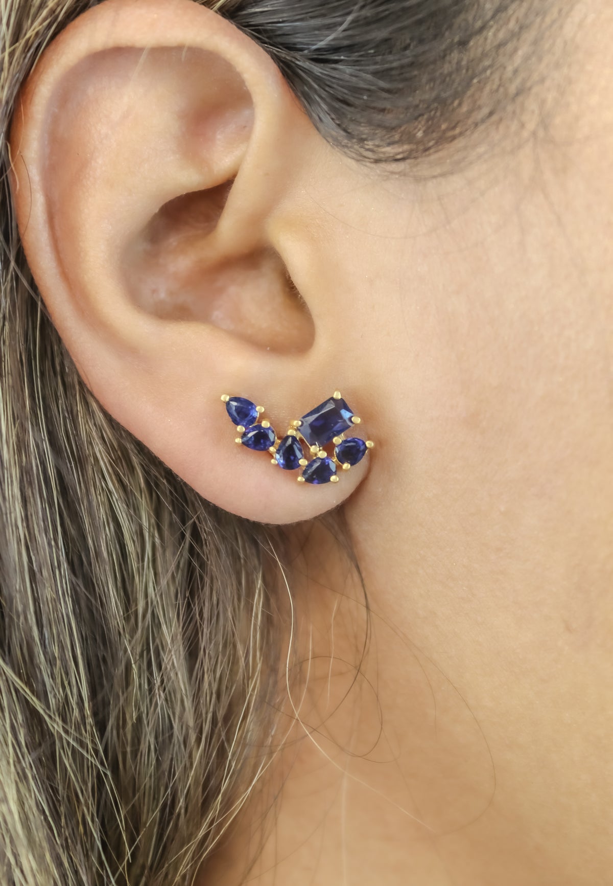 Tweet earrings bombay sunset